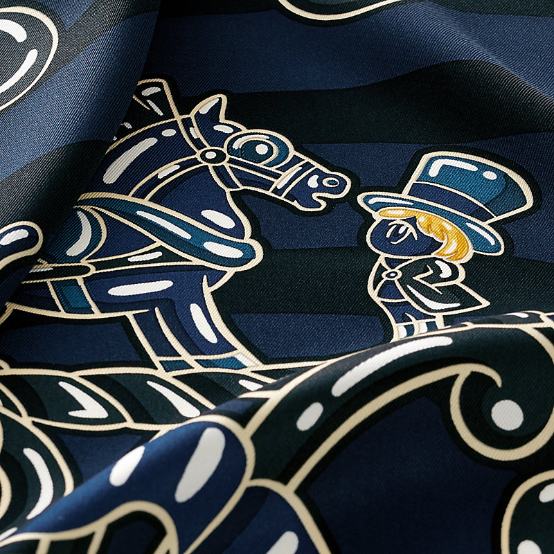 Candy Libris scarf 70 - Blue | Hermès Singapore